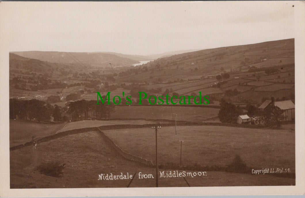Nidderdale From Middlesmoor, Yorkshire