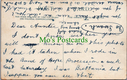 Theatrical Postcard - Radford B.O.H.1913, Oxfordshire?