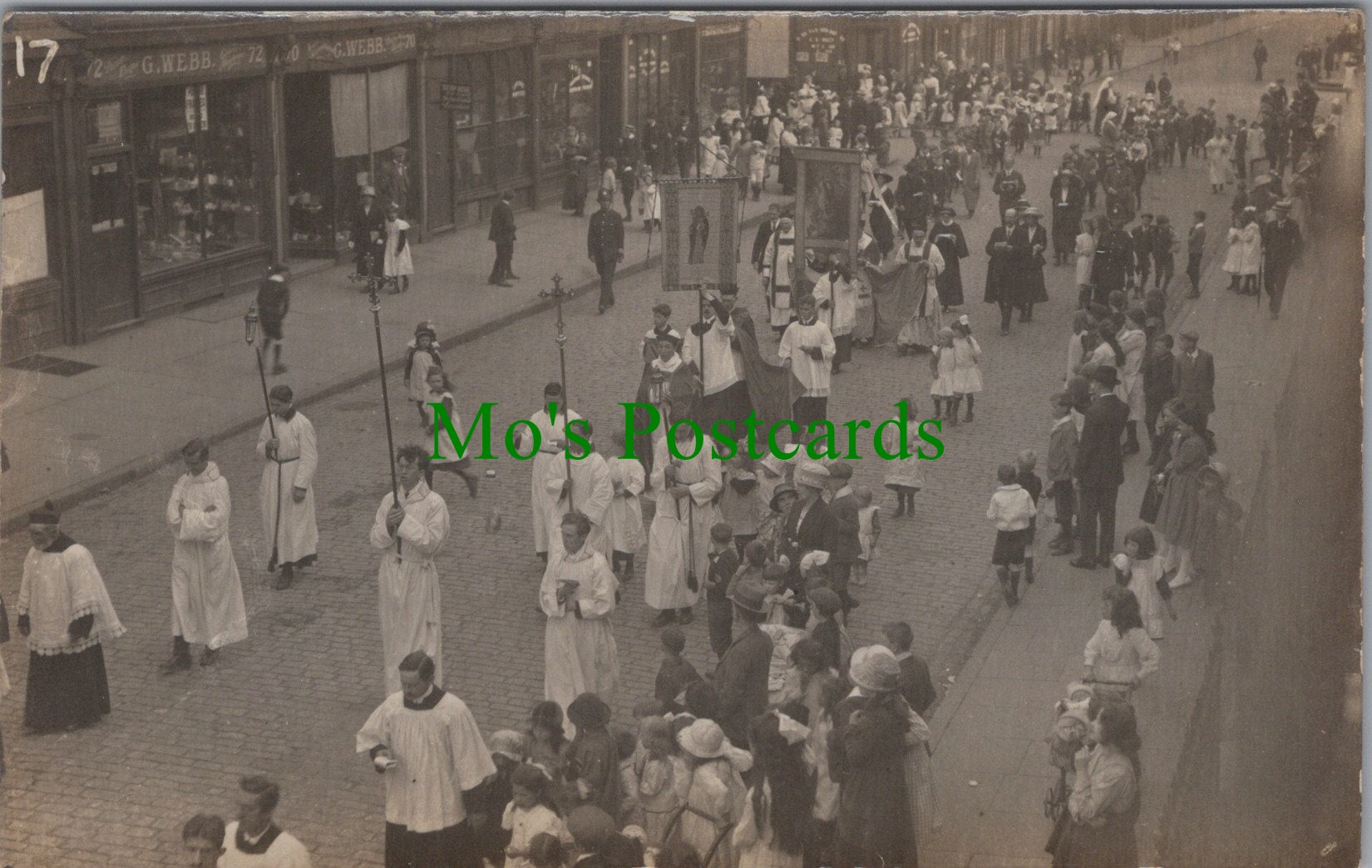 Religious Procession, Chiswick Area? of London