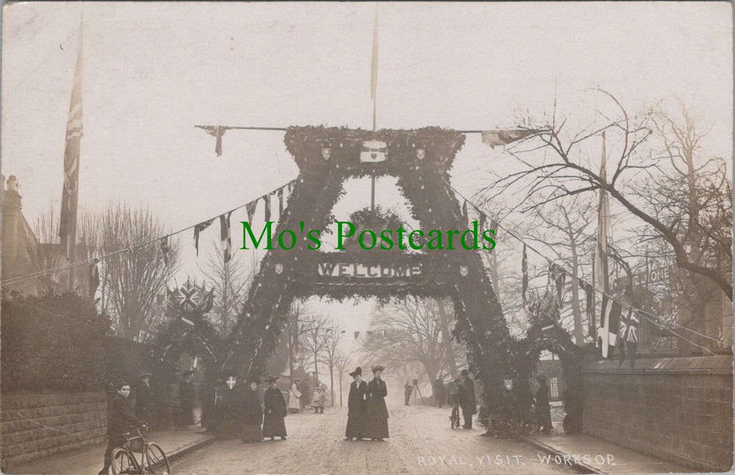 Royal Visit, Worksop, Nottinghamshire