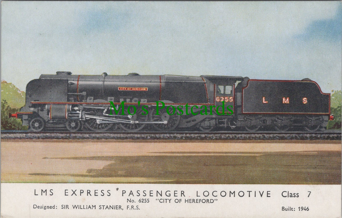 LMS Express Passenger Locomotive "City of Hereford"