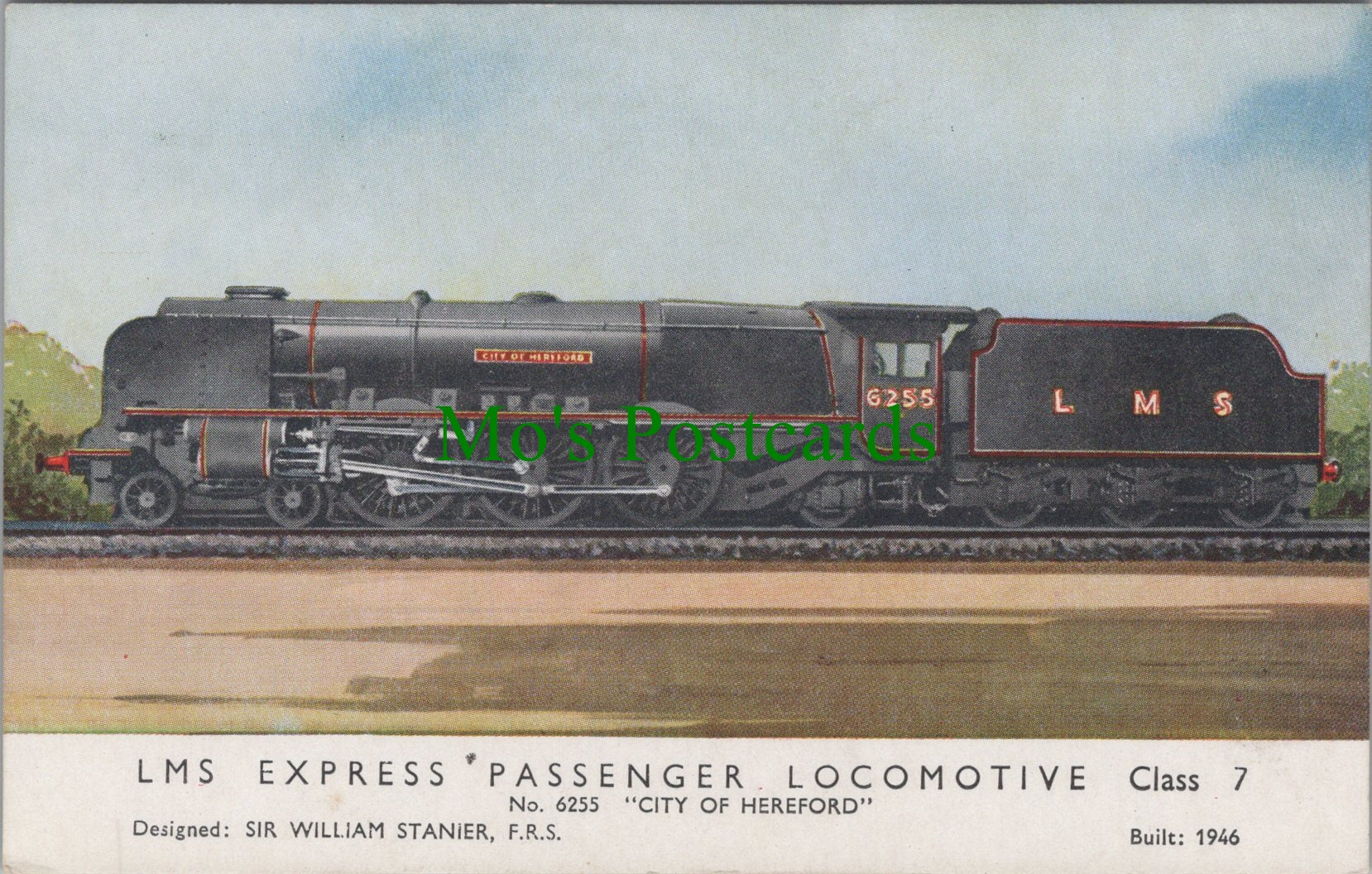 LMS Express Passenger Locomotive "City of Hereford"