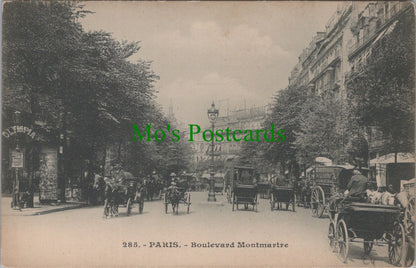 Boulevard Montmartre, Paris, France