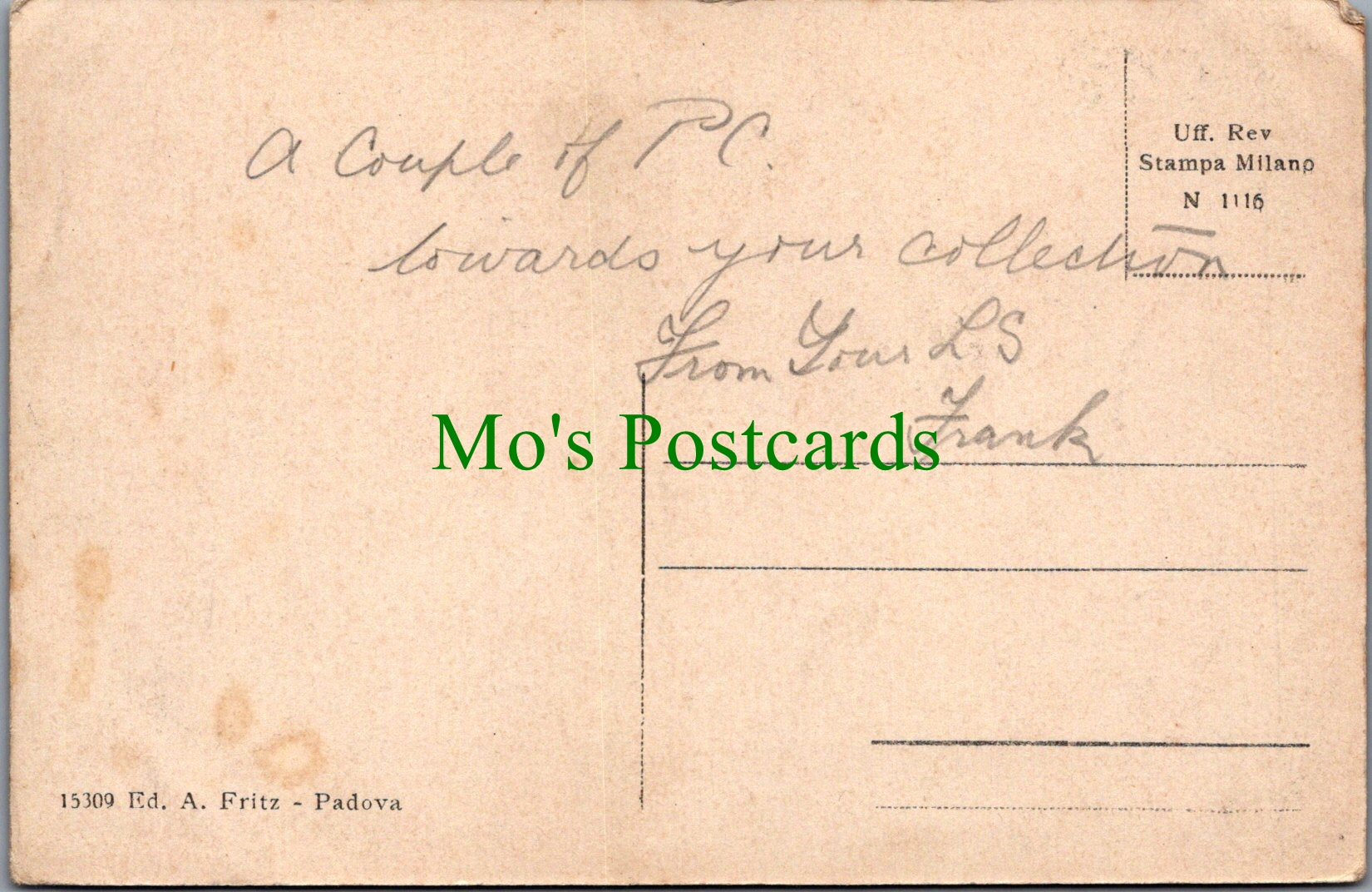 Italy Postcard - Un Saluto Da Treponti