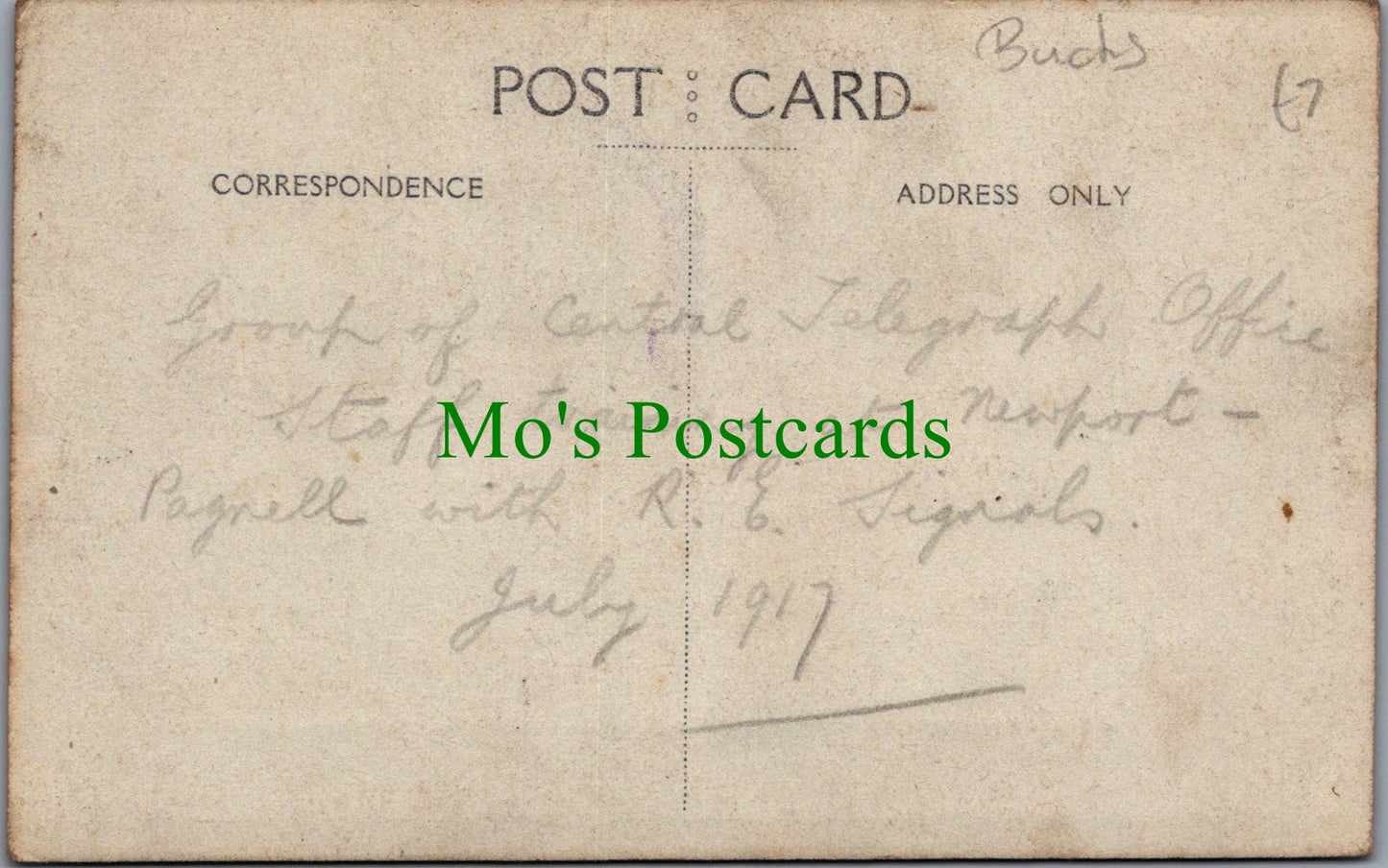 Group of Central Telegraph Office Staff