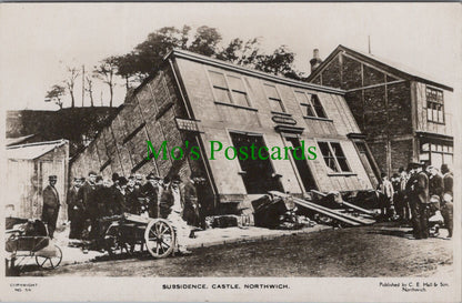 Subsidence, Castle, Northwich, Cheshire