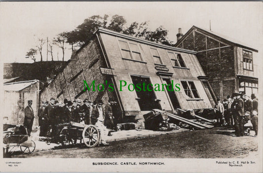 Subsidence, Castle, Northwich, Cheshire