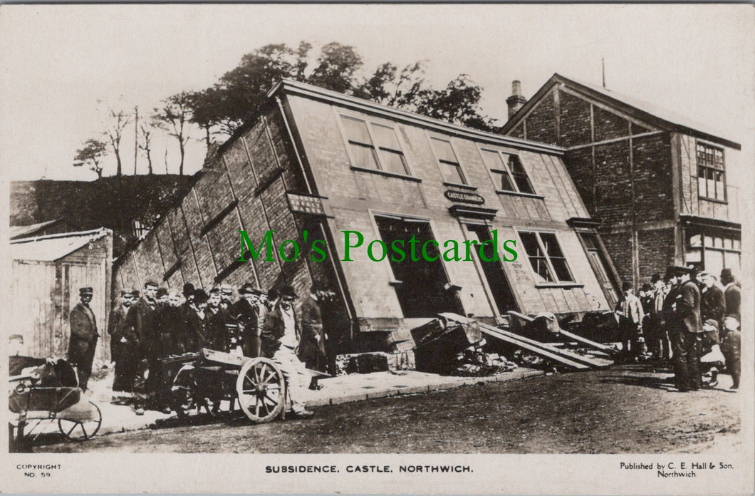 Subsidence, Castle, Northwich, Cheshire