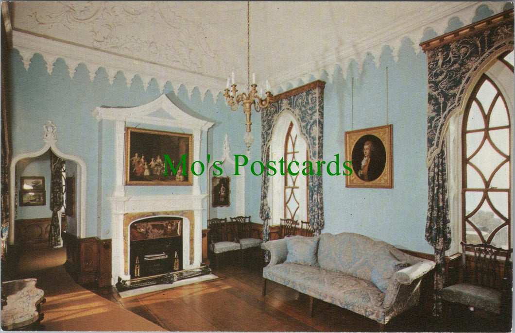 Blue Drawing Room, St Michael's Mount, Cornwall