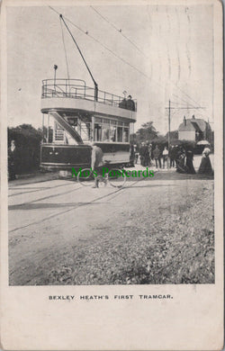 Bexleyheath's First Tramcar, Kent   