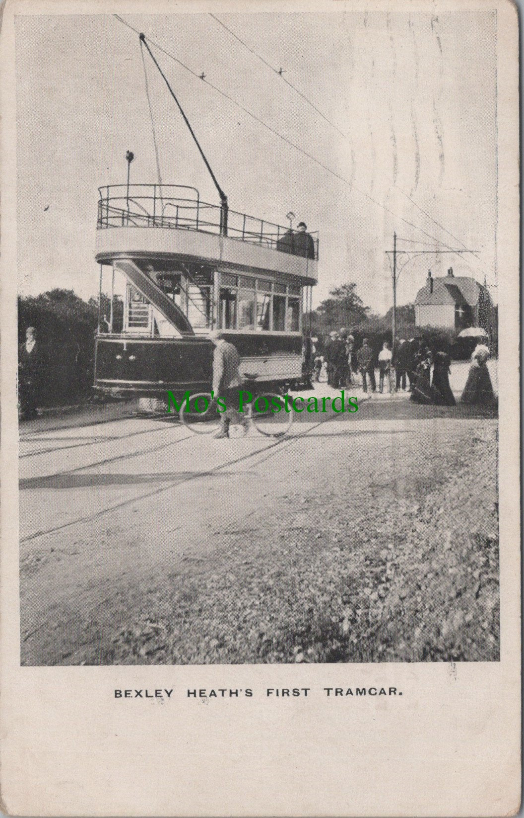 Bexleyheath's First Tramcar, Kent   