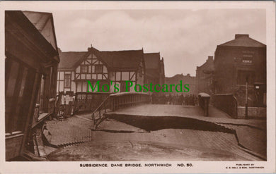 Dane Bridge, Subsidence, Northwich, Cheshire