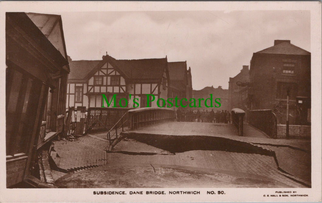 Dane Bridge, Subsidence, Northwich, Cheshire