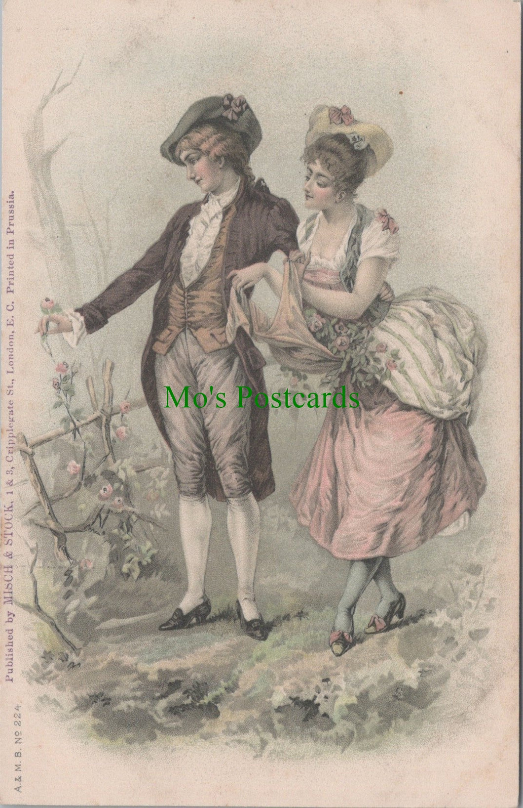 Fashions Postcard - Historic Costumes