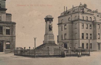 Kent Postcard - Memorial To The 60th Rifles, Dover, 1913 - Mo’s Postcards 