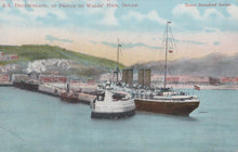 Load image into Gallery viewer, Kent Postcard - S.S.Deutschland, at Prince of Wales&#39; Pier, Dover - Mo’s Postcards 
