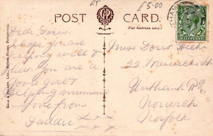 Military Postcard - Royal Naval Barracks, Chatham - Reception Room, 1914 - Mo’s Postcards 