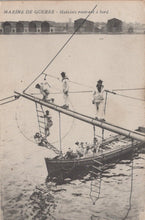 Load image into Gallery viewer, Military Postcard - Marine De Guerre - Matelots Rentrant a Bord, 1914 - Mo’s Postcards 
