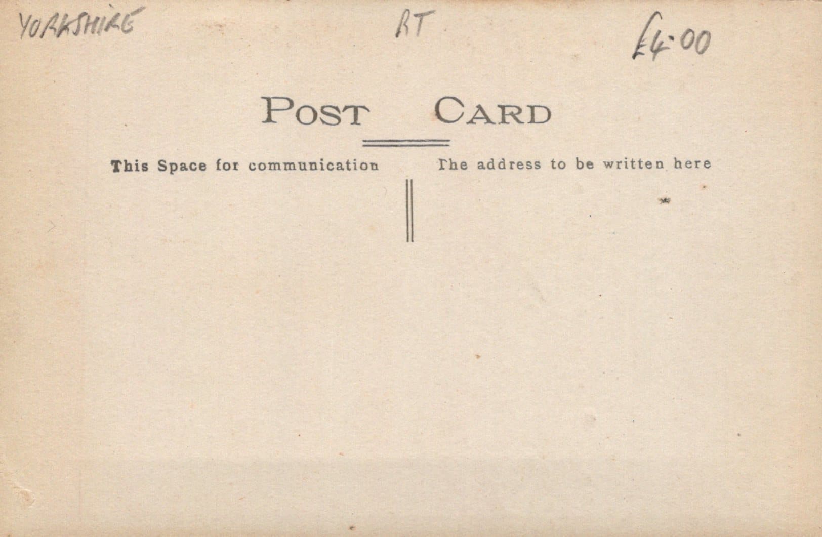 Yorkshire Postcard - South Front of Welburn Hall - Mo’s Postcards 