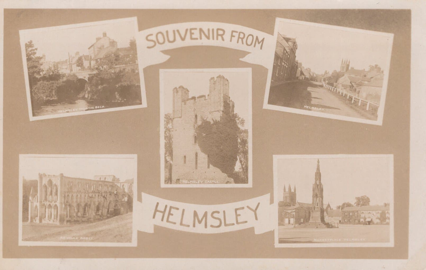Yorkshire Postcard - Souvenir From Helmsley - Mo’s Postcards 