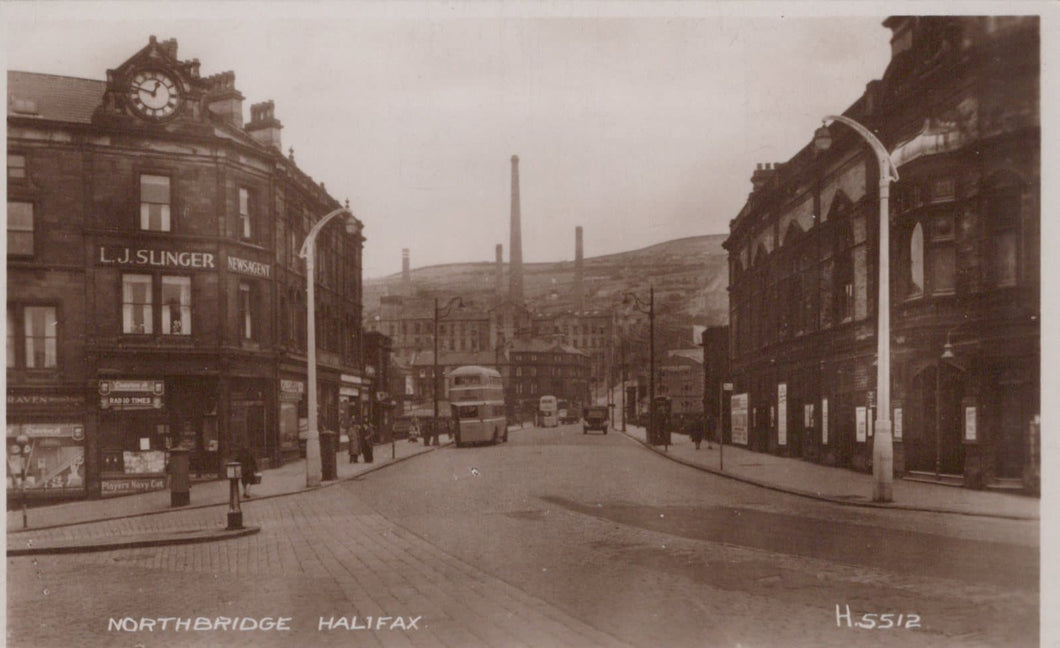 Yorkshire Postcard - Northbridge, Halifax - Mo’s Postcards 
