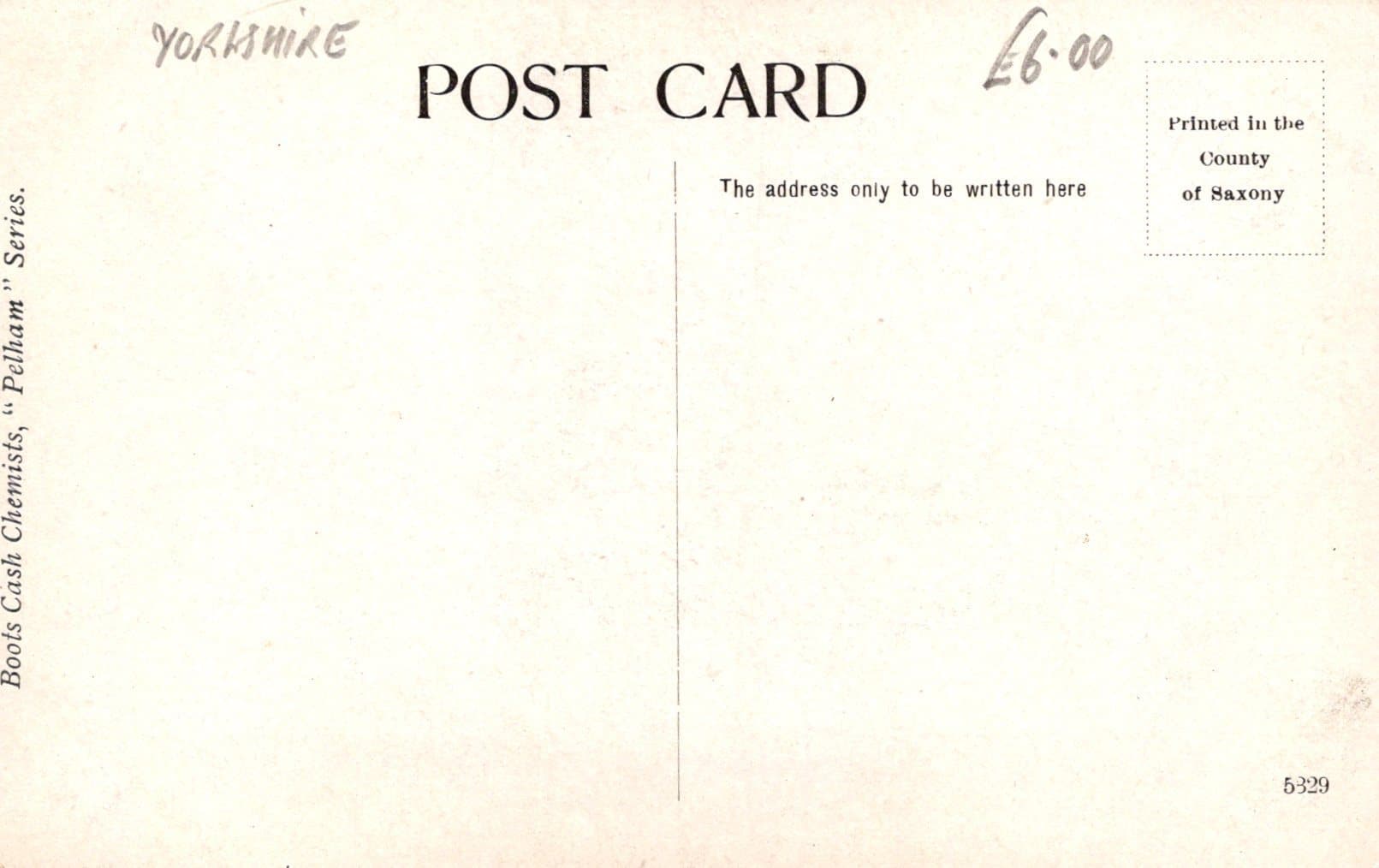 Yorkshire Postcard - High Street, Doncaster - Mo’s Postcards 