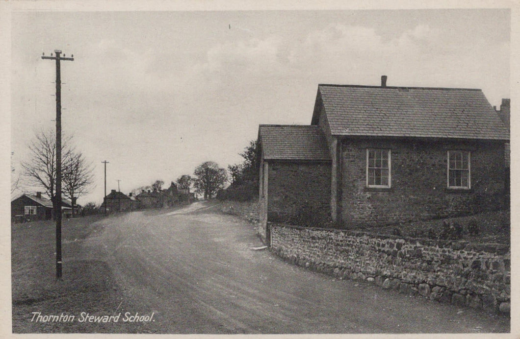 Yorkshire Postcard - Thornton Steward School - Mo’s Postcards 