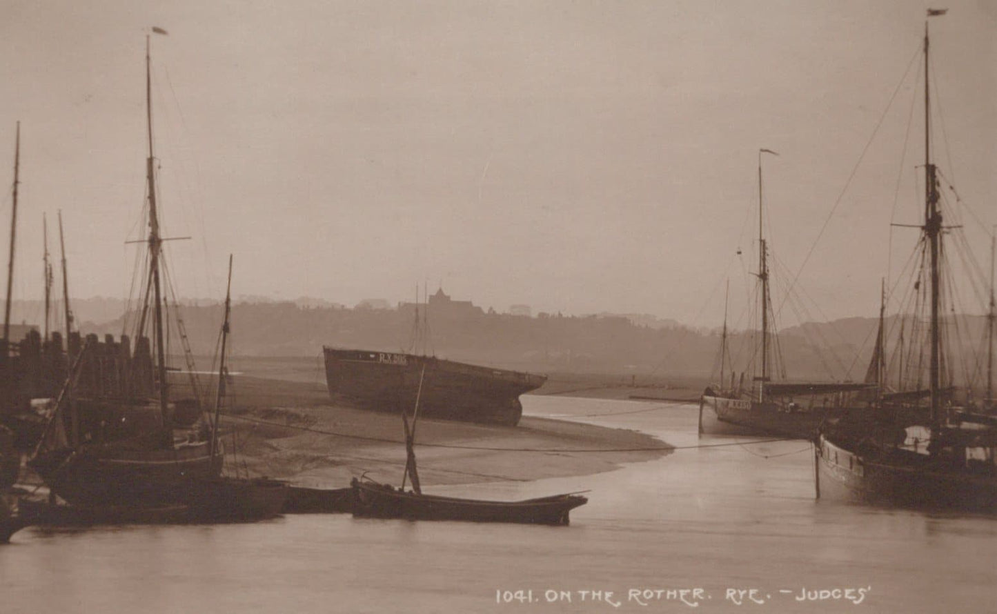 Sussex Postcard - On The River Rother - Mo’s Postcards 