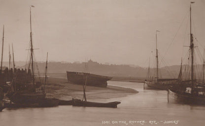 Sussex Postcard - On The River Rother - Mo’s Postcards 