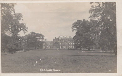 Yorkshire Postcard - Escrick Hall - Mo’s Postcards 