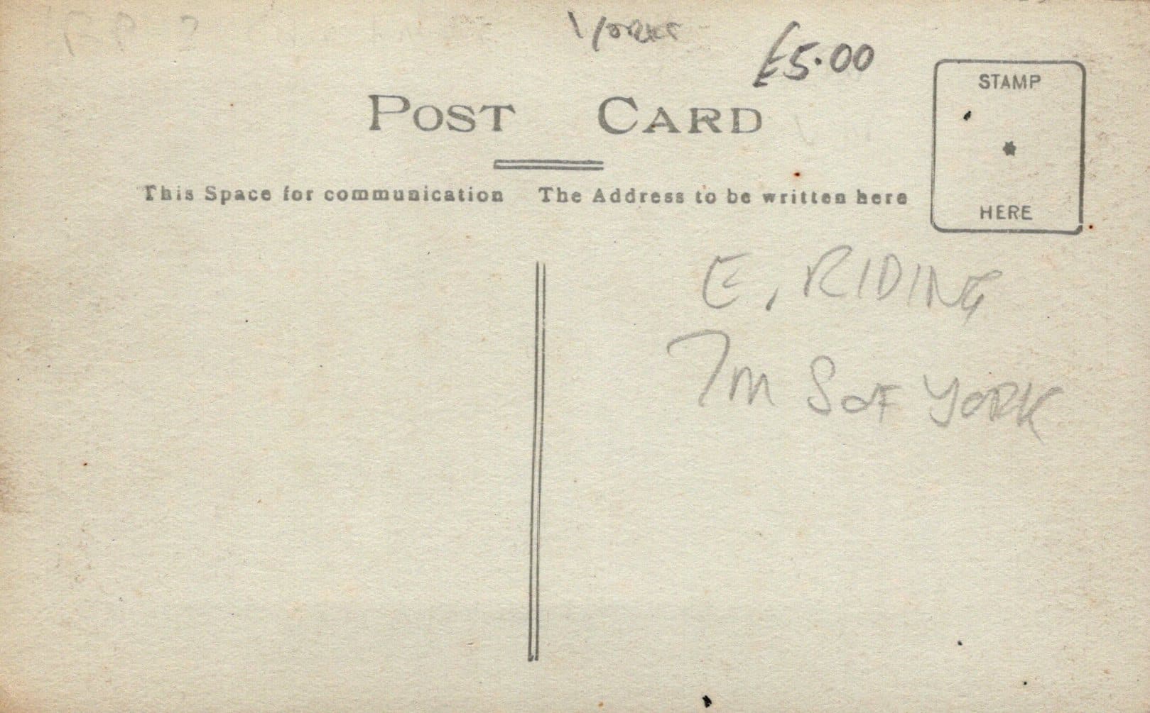 Yorkshire Postcard - Escrick Hall - Mo’s Postcards 