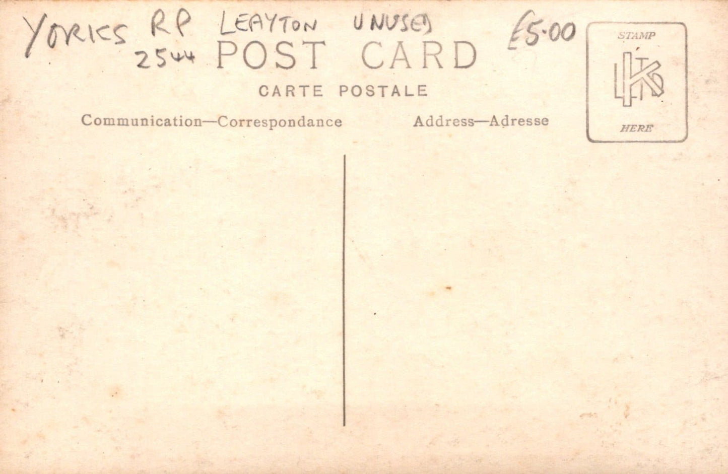 Yorkshire Postcard - Kirkby Hall - Mo’s Postcards 