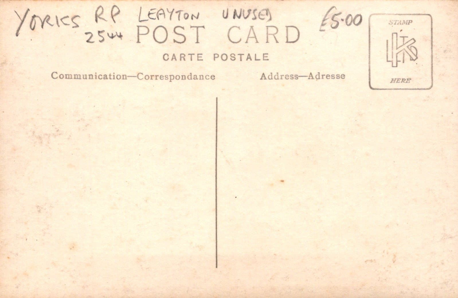 Yorkshire Postcard - Kirkby Hall - Mo’s Postcards 