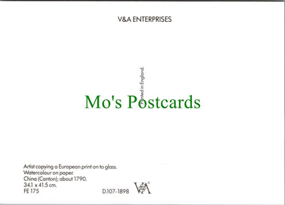  China Postcard - Artist Copying a European Print 