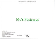 Load image into Gallery viewer, V &amp; A Museum Postcard - Chinese Lady&#39;s Robe
