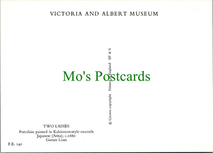 V & A Museum Postcard - Two Japanese Ladies