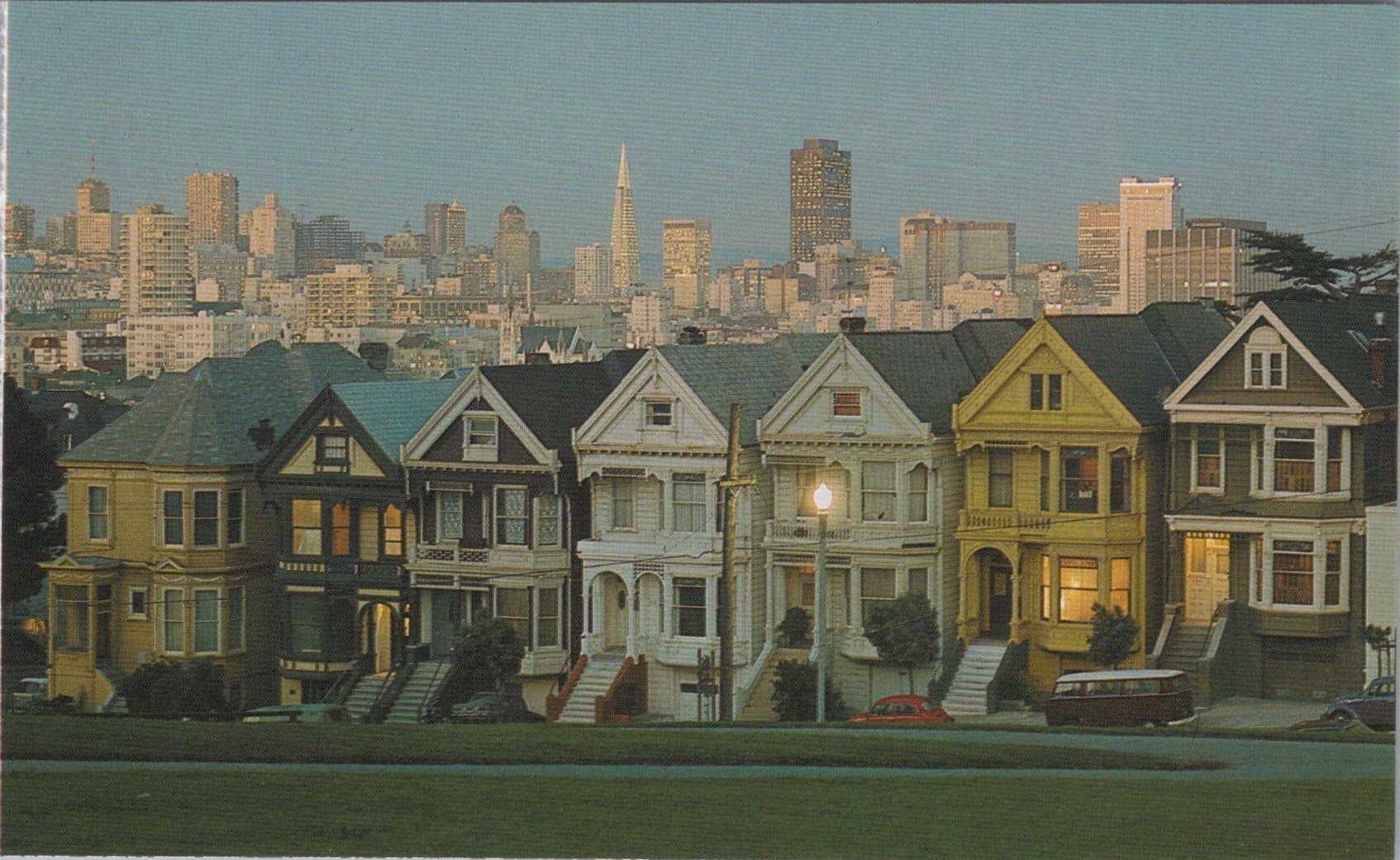 Victorian Houses, San Francisco, California