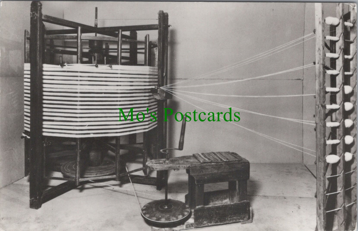 Industry Postcard - Vertical Warping Mill