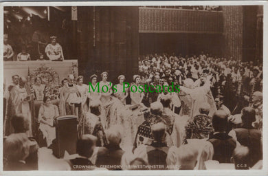 Crowning Ceremony at Westminster Abbey