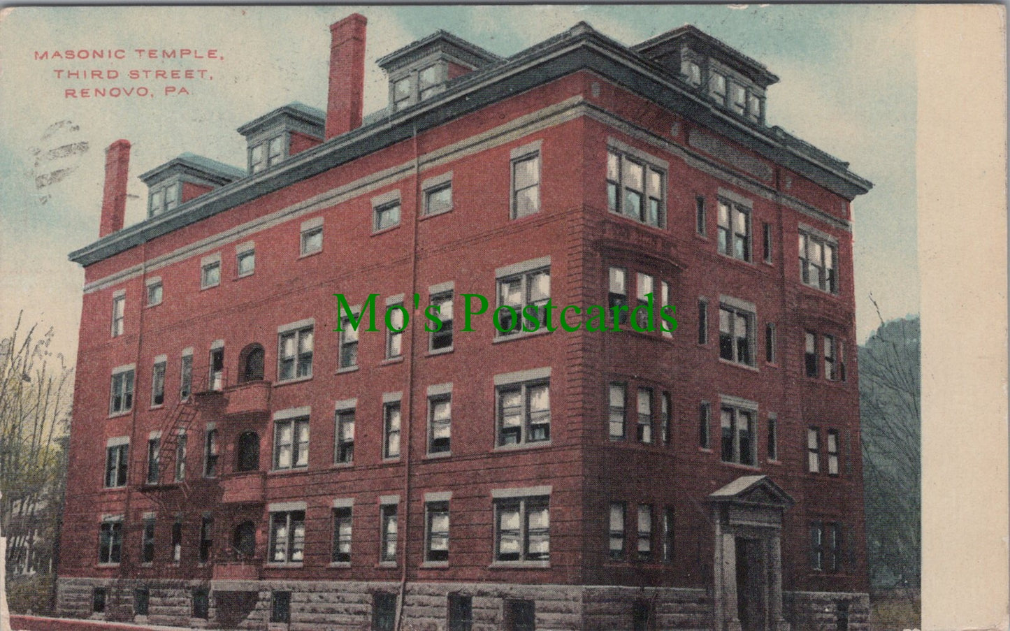 Masonic Temple, Third Street, Renovo