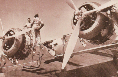 Nostalgia Postcard - The Flying Boat, Coriolanus, 1938 - Mo’s Postcards 