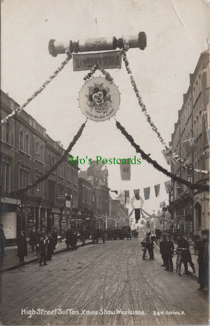 Xmas Show Week, High Street, Sutton, Surrey