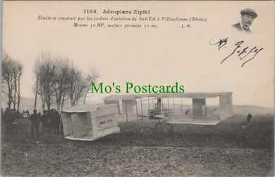 Aviation Postcard - Aeroplane Zipfel