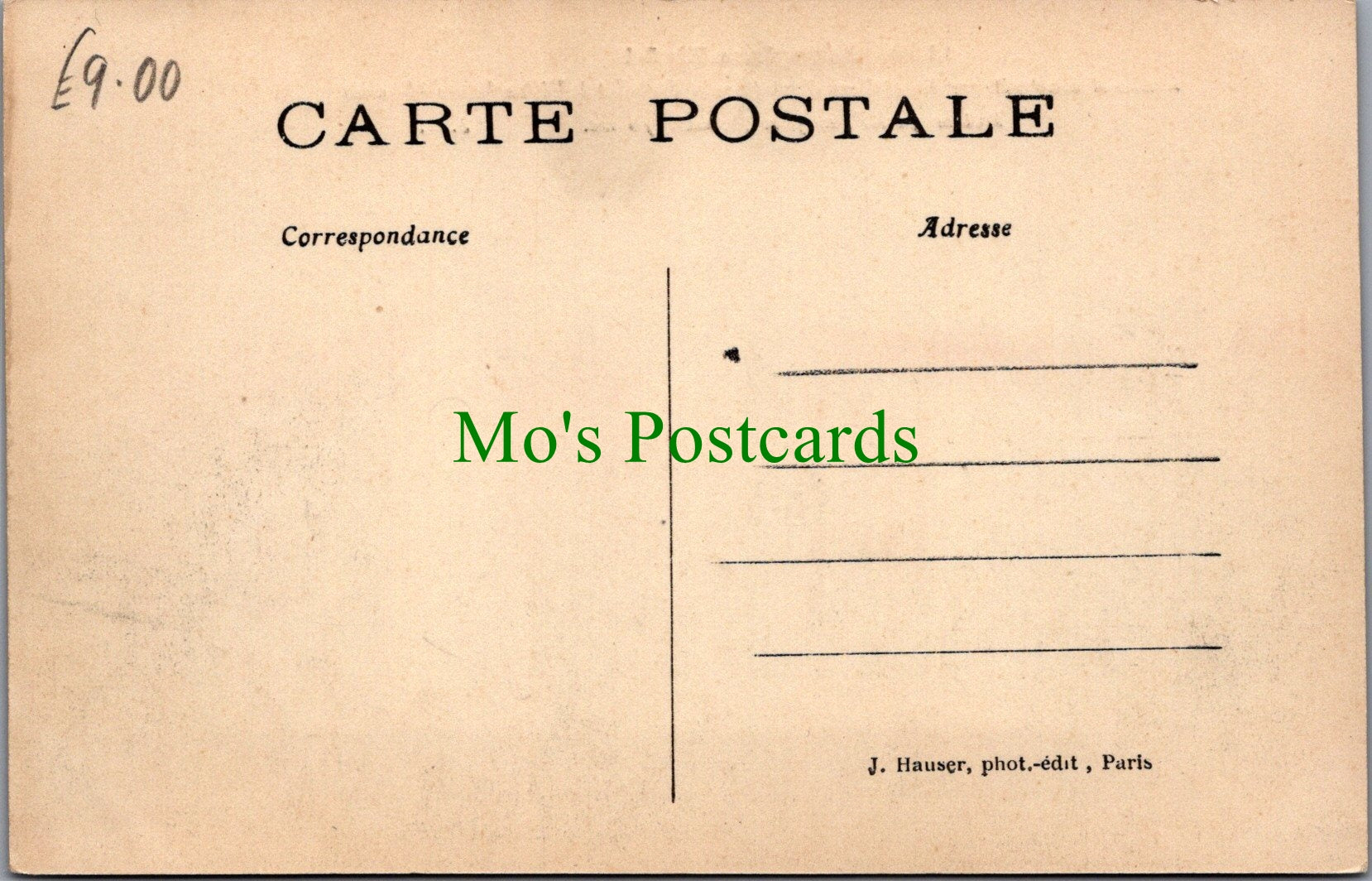 Aviation Postcard - Aeroplane Zipfel