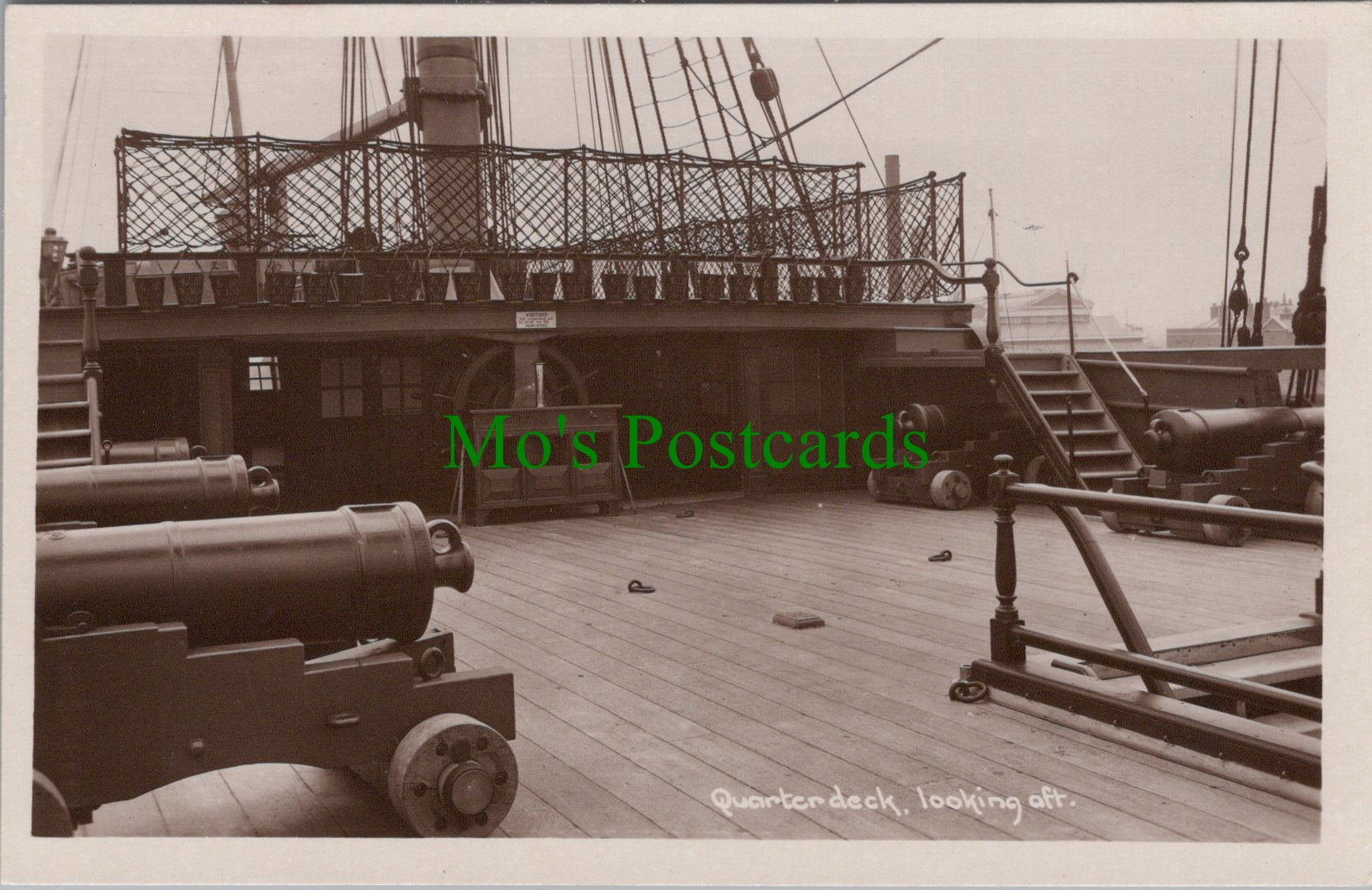 Quarterdeck, H.M.S.Victory, Portsmouth