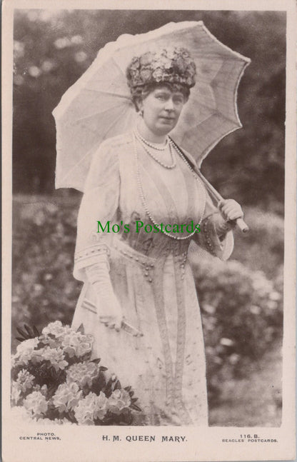 Royalty Postcard - H.M.Queen Mary