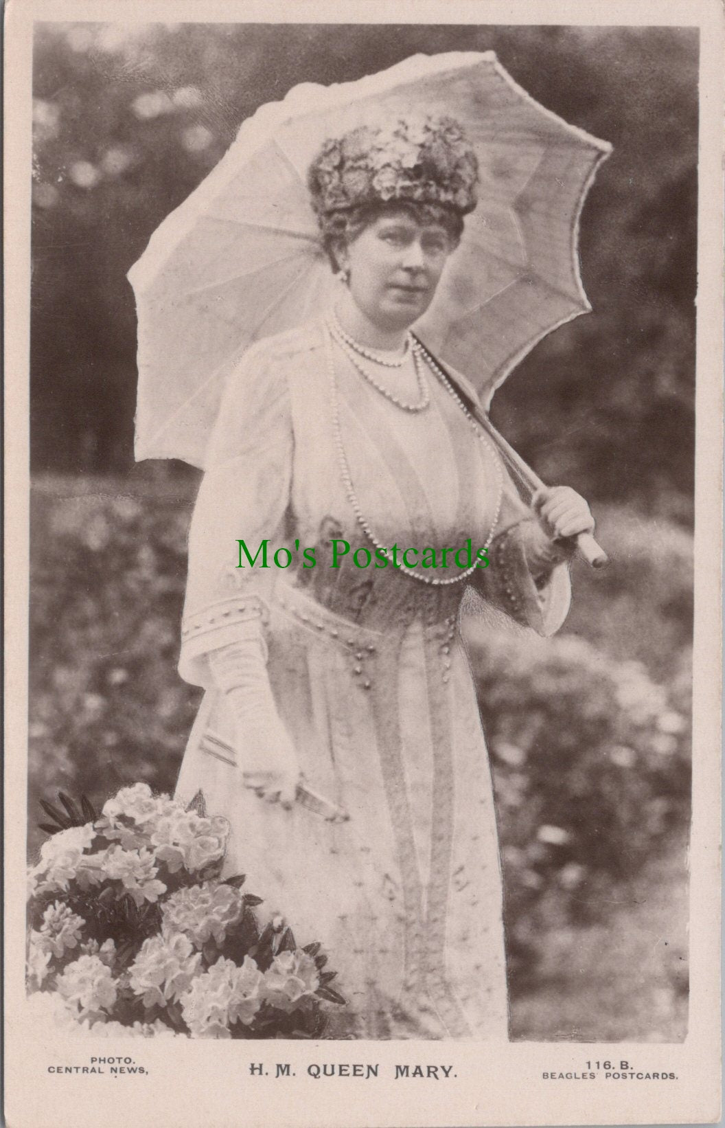 Royalty Postcard - H.M.Queen Mary