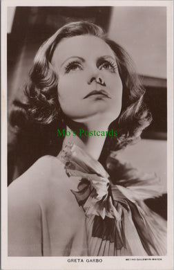 Actress Postcard - Film Star Greta Garbo