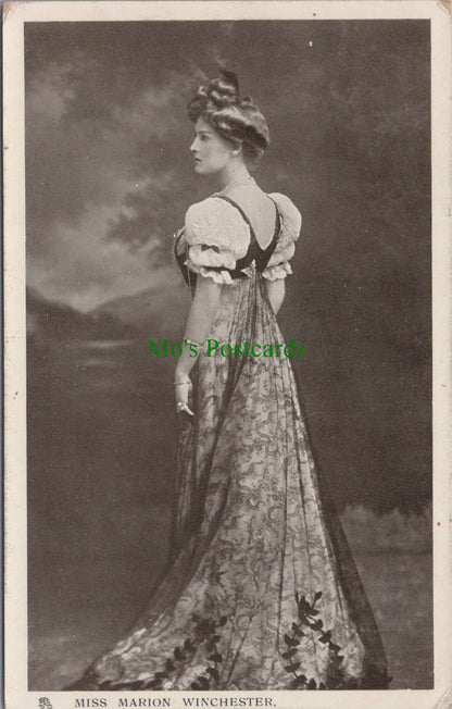 Miss Marion Winchester, Actress 