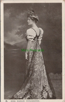 Miss Marion Winchester, Actress 